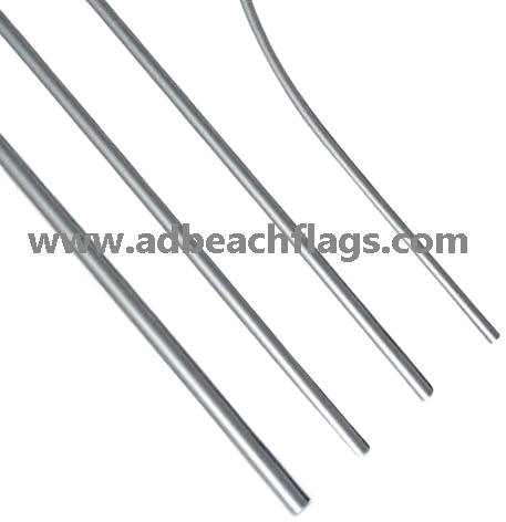 full aluminium poles, beach flag aluminium pole kit