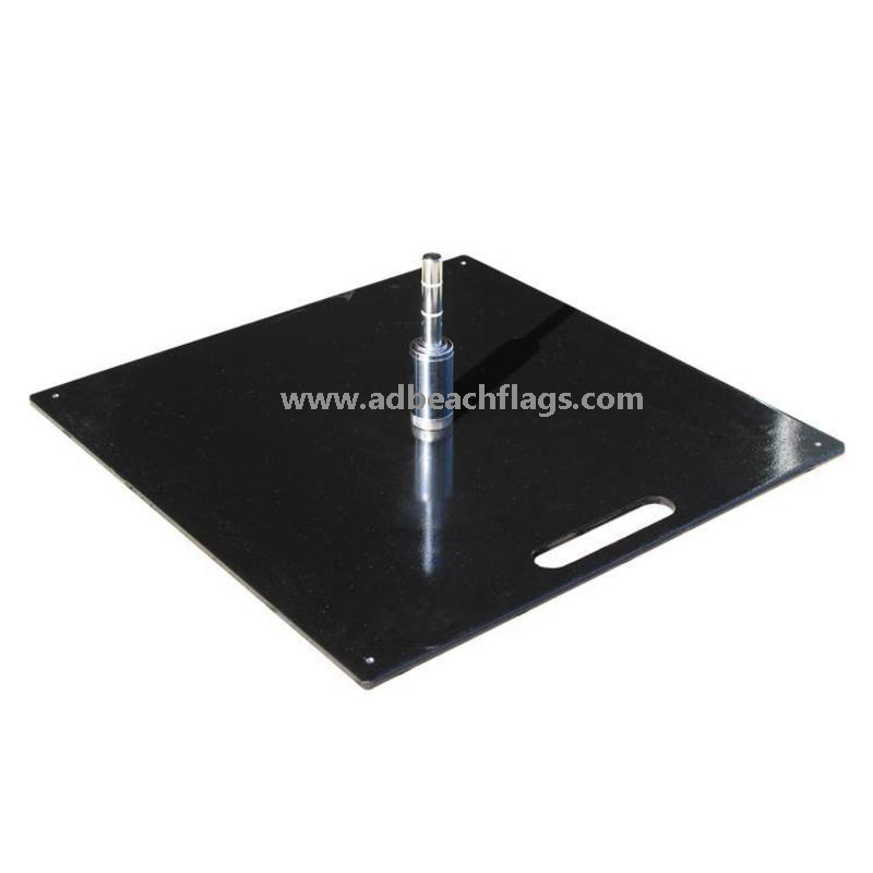 ground metal plate base, Metal substrate, Support plate, Steel baseplate black with bearing,