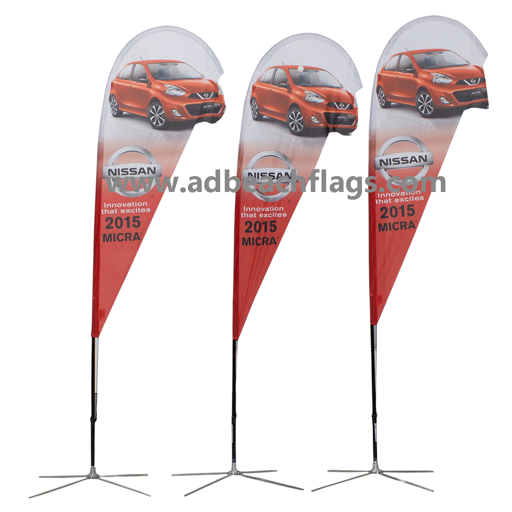 3D flag, custom flag, beach flags for brand advertising & promotion with good effect