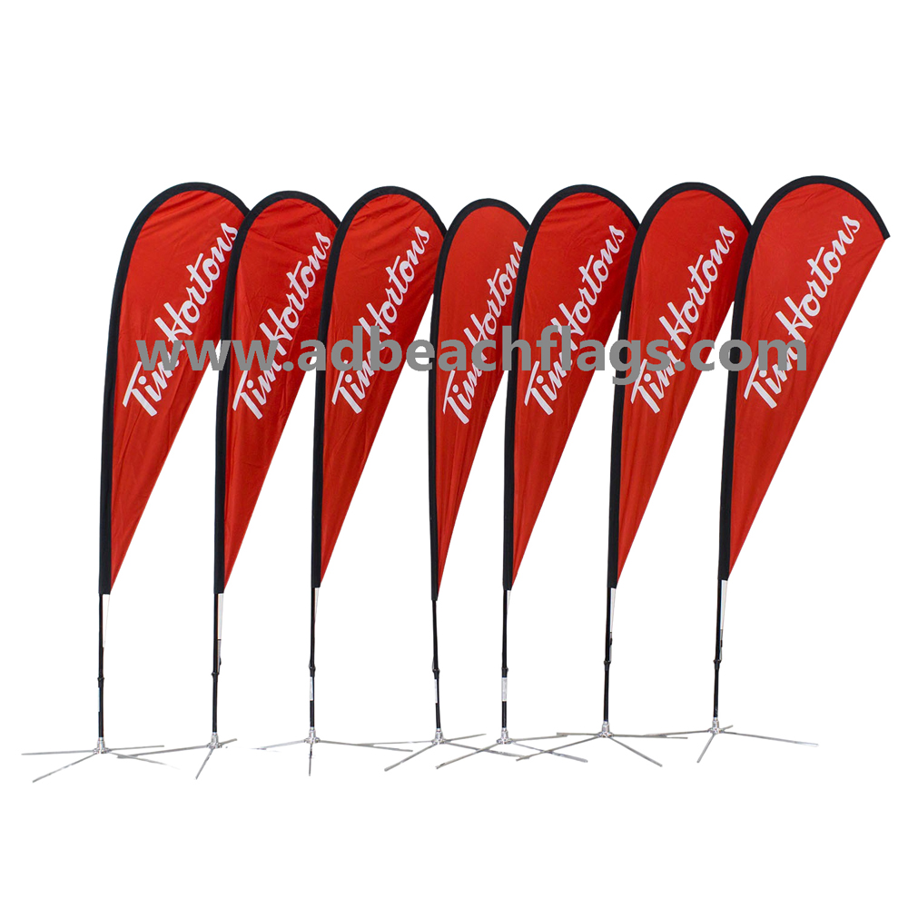 teardrop flags for advertising & promotion
