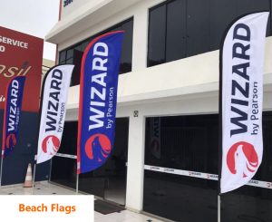 beach flags, feather flags, flying banners, fly banner, custom flag