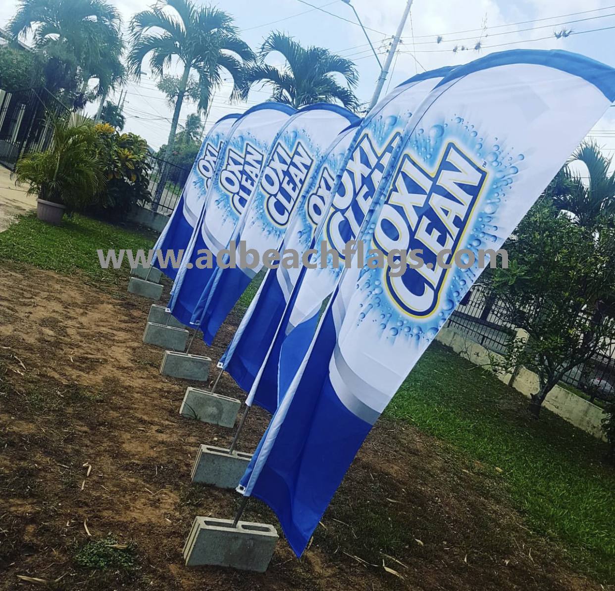 Custom flag printing sample check