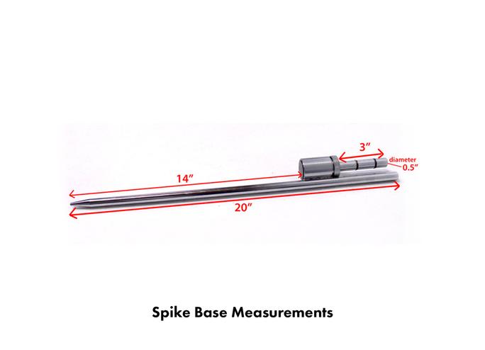 feather  flag spike base, ground spike base