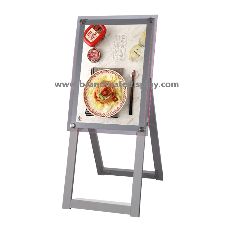 LED Crystal display LED acrylic light box