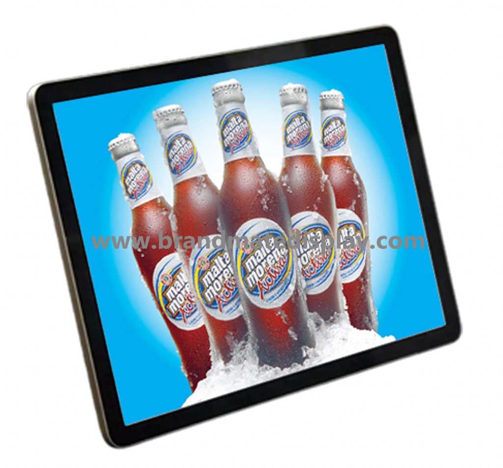 LED magnetic light box for beer brand